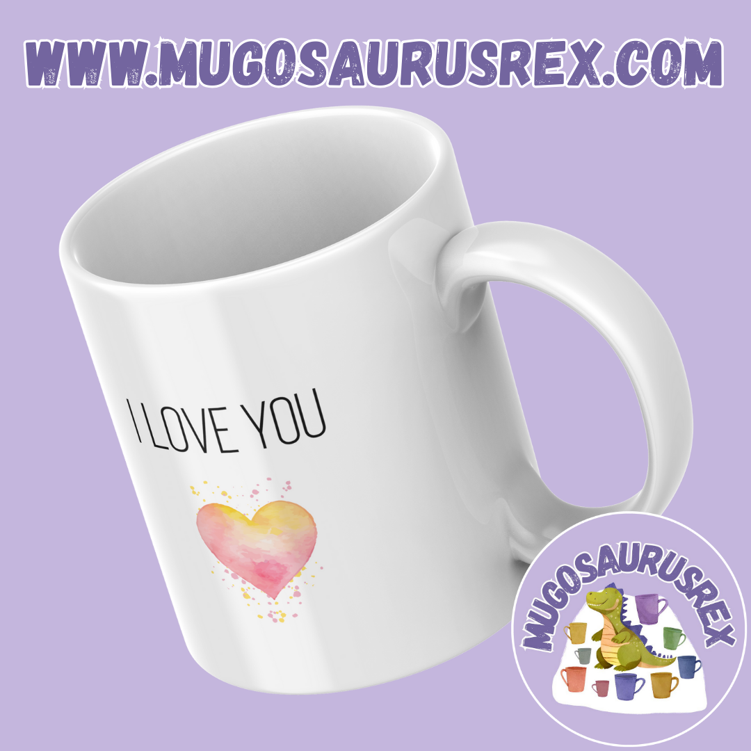 I LOVE YOU | Valentine's Day | 11oz Ceramic Mug