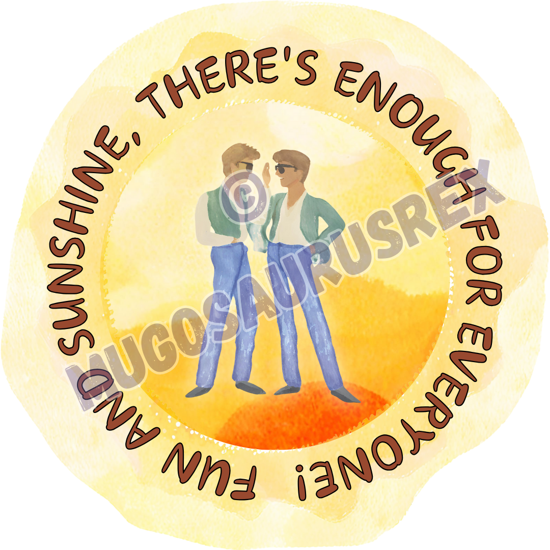 FUN AND SUNSHINE | WHAM! | Lyrics | Club Tropicana | 11oz Ceramic Mug