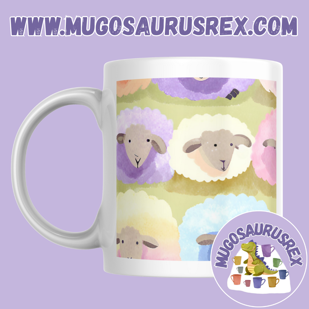 SHEEP | Multicoloured | Farm | 11oz Ceramic Mug
