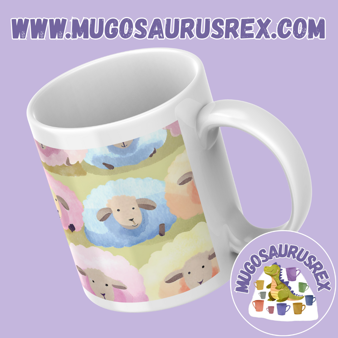 SHEEP | Multicoloured | Farm | 11oz Ceramic Mug