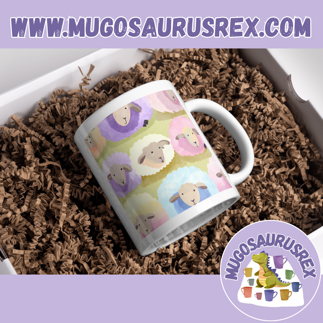 SHEEP | Multicoloured | Farm | 11oz Ceramic Mug
