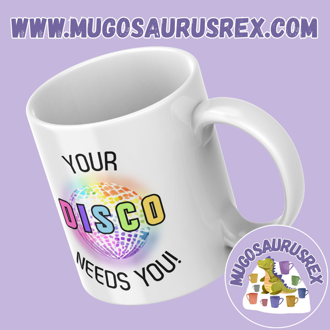 YOUR DISCO NEEDS YOU | Kylie Minogue | Lyrics | 11oz Ceramic Mug