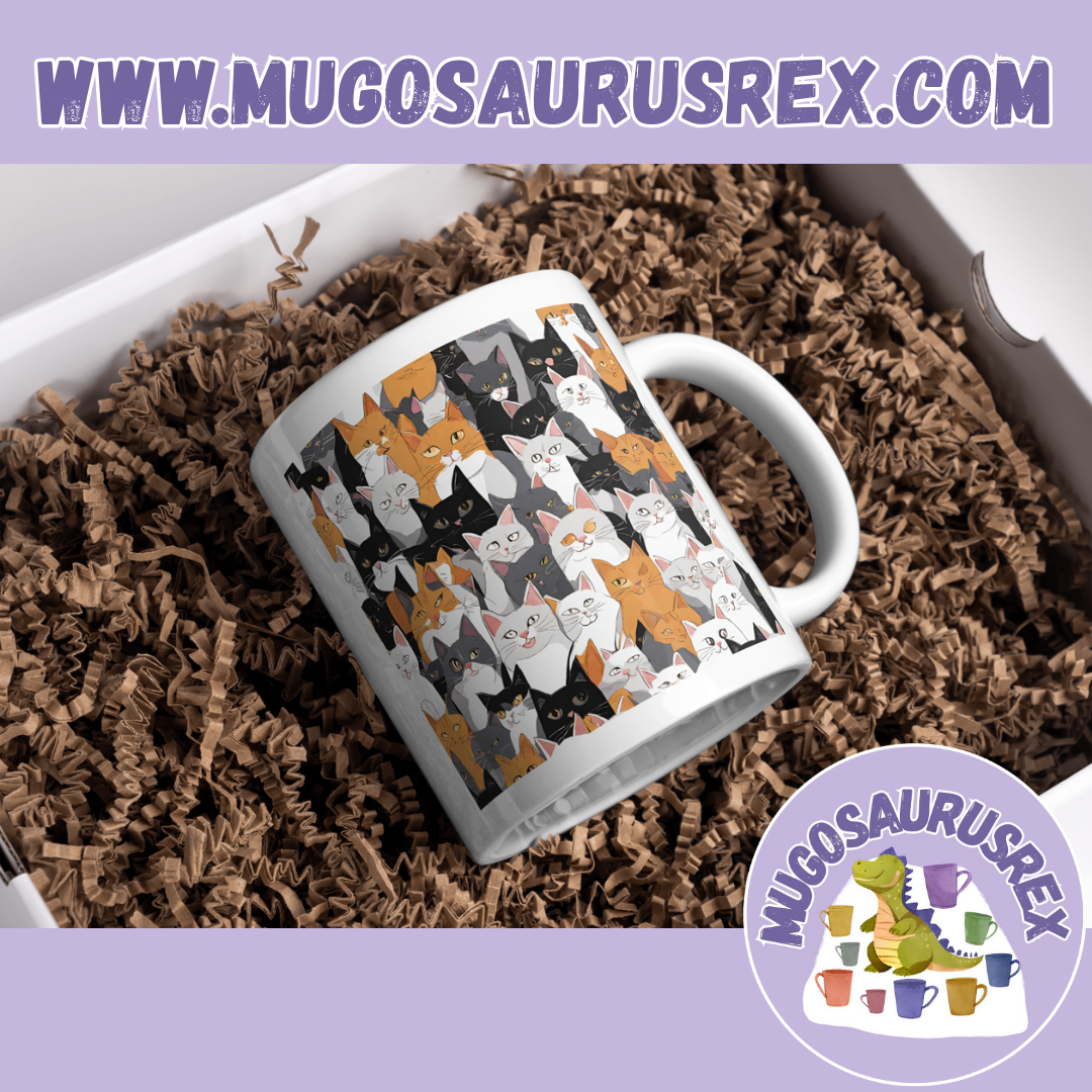 CRAZY CATS | Cats | 11oz Ceramic Mug