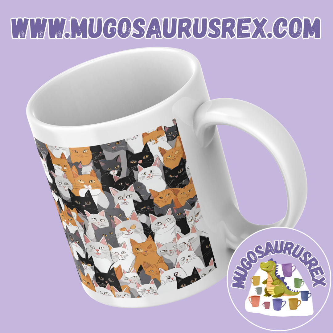 CRAZY CATS | Cats | 11oz Ceramic Mug
