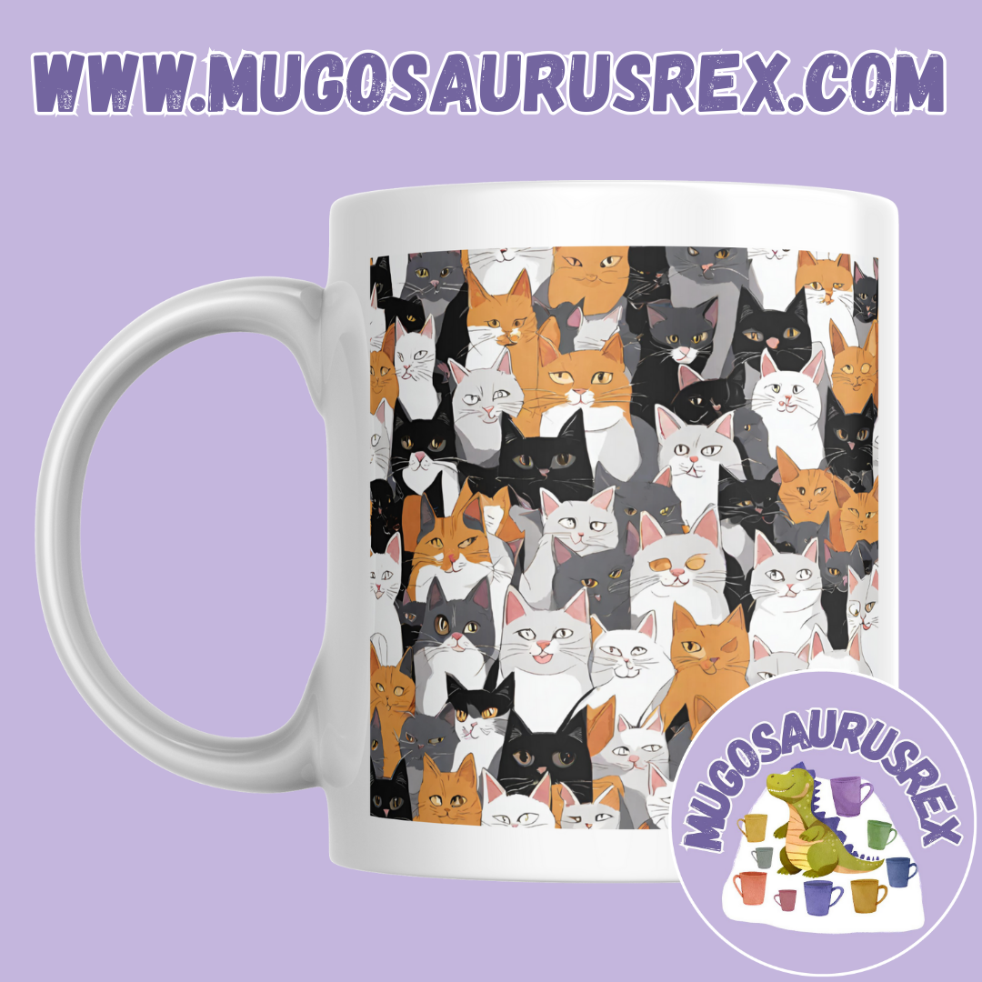 CRAZY CATS | Cats | 11oz Ceramic Mug