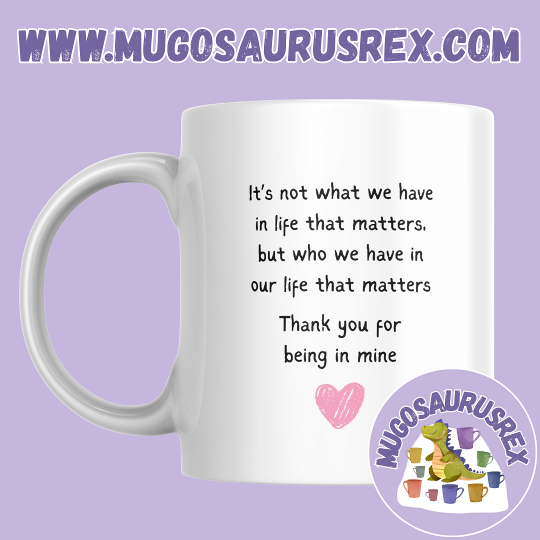 THANK YOU | Positivity | Quote | 11oz Ceramic Mug