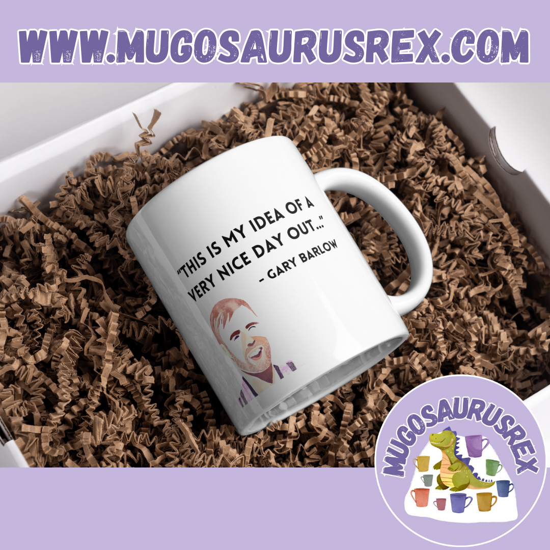 GARY BARLOW | Nice Day Out | Take That | 11oz Ceramic Mug