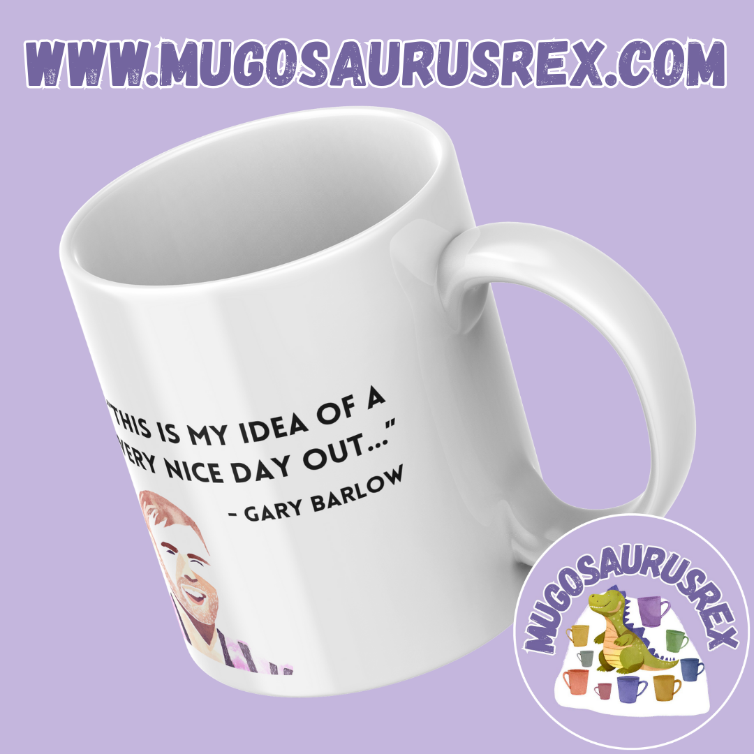 GARY BARLOW | Nice Day Out | Take That | 11oz Ceramic Mug