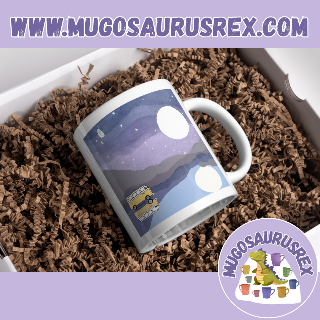 CAMPER VAN | Holiday | Camping | Dub Life | 11oz Ceramic Mug