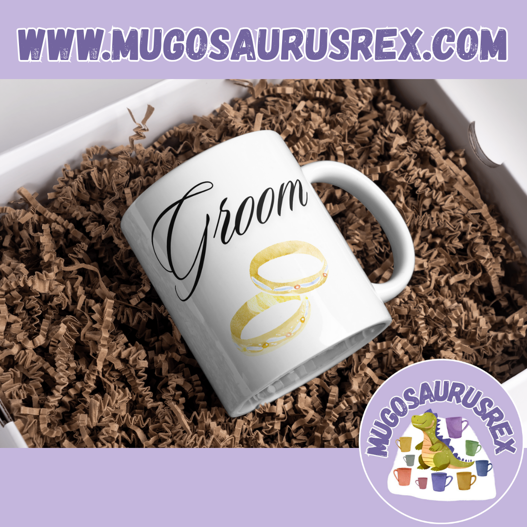 BRIDE | GROOM | Mr | Mrs | Wedding | 11oz Ceramic Mug
