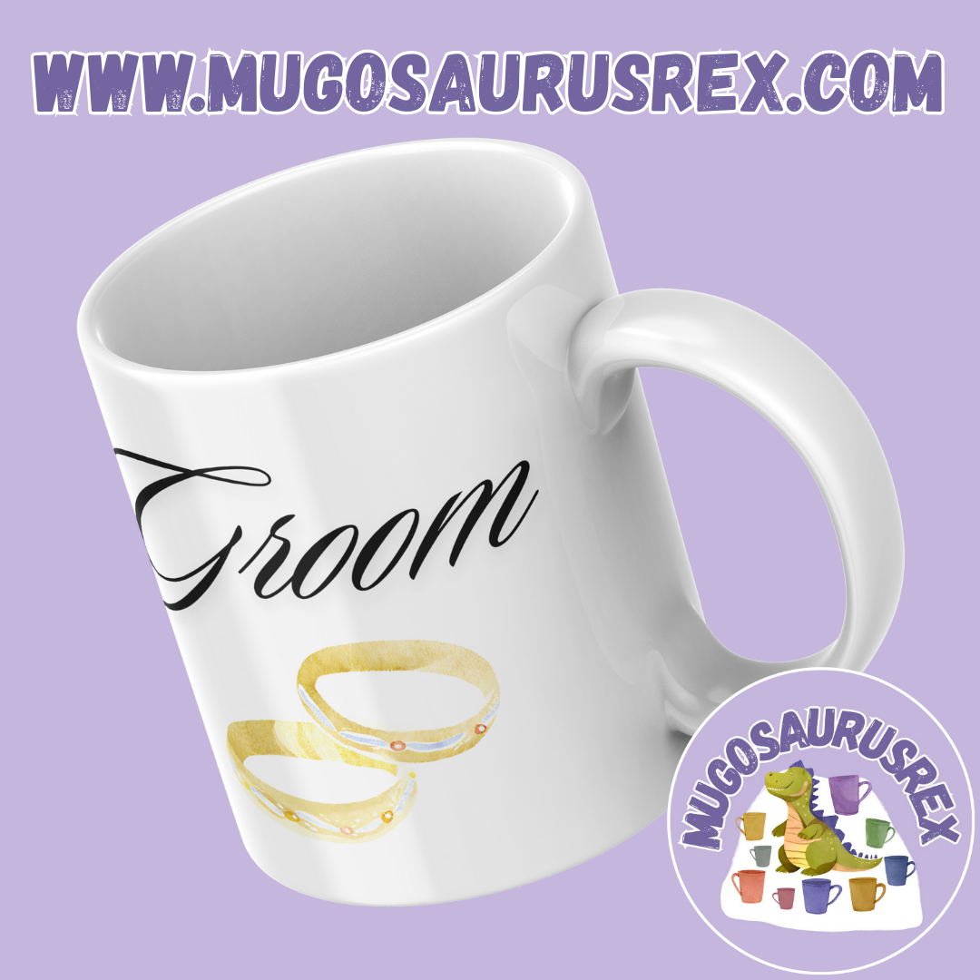 BRIDE | GROOM | Mr | Mrs | Wedding | 11oz Ceramic Mug