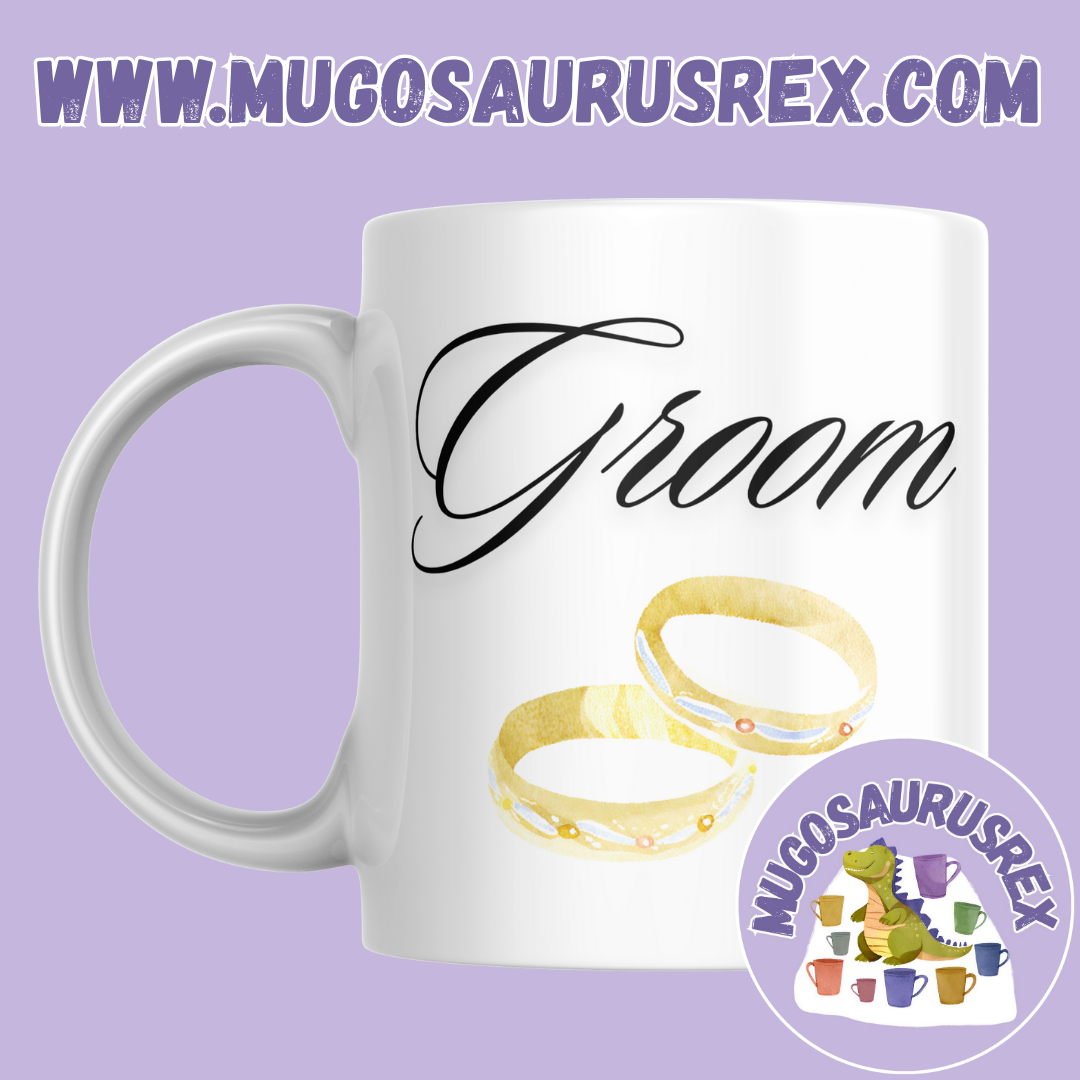 BRIDE | GROOM | Mr | Mrs | Wedding | 11oz Ceramic Mug