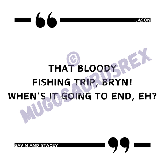 JASON | Fishing Trip | Gavin and Stacey | 11oz Ceramic Mug