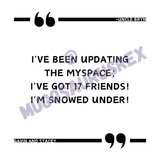 UNCLE BRYN | The MySpace | Gavin and Stacey | 11oz Ceramic Mug