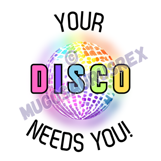 YOUR DISCO NEEDS YOU | Kylie Minogue | Lyrics | 11oz Ceramic Mug