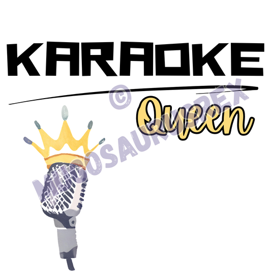 KARAOKE KING | KARAOKE QUEEN | Singer | Music | 11oz Ceramic Mug