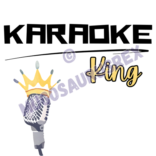 KARAOKE KING | KARAOKE QUEEN | Singer | Music | 11oz Ceramic Mug