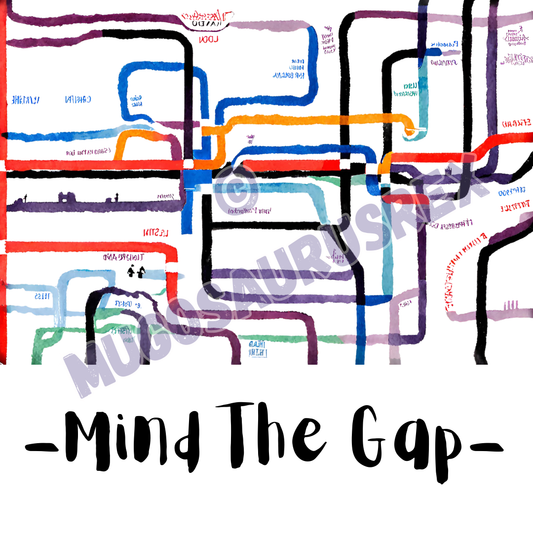 MIND THE GAP | London | Tube | 11oz Ceramic Mug