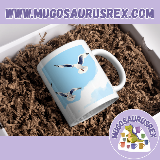 SEAGULLS | Birds | Seaside | 11oz Ceramic Mug