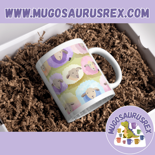 SHEEP | Multicoloured | Farm | 11oz Ceramic Mug