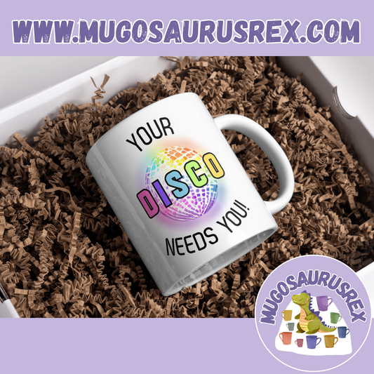 YOUR DISCO NEEDS YOU | Kylie Minogue | Lyrics | 11oz Ceramic Mug