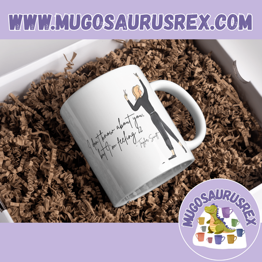 22 | Taylor Swift | Lyrics | Swiftie | 11oz Ceramic Mug