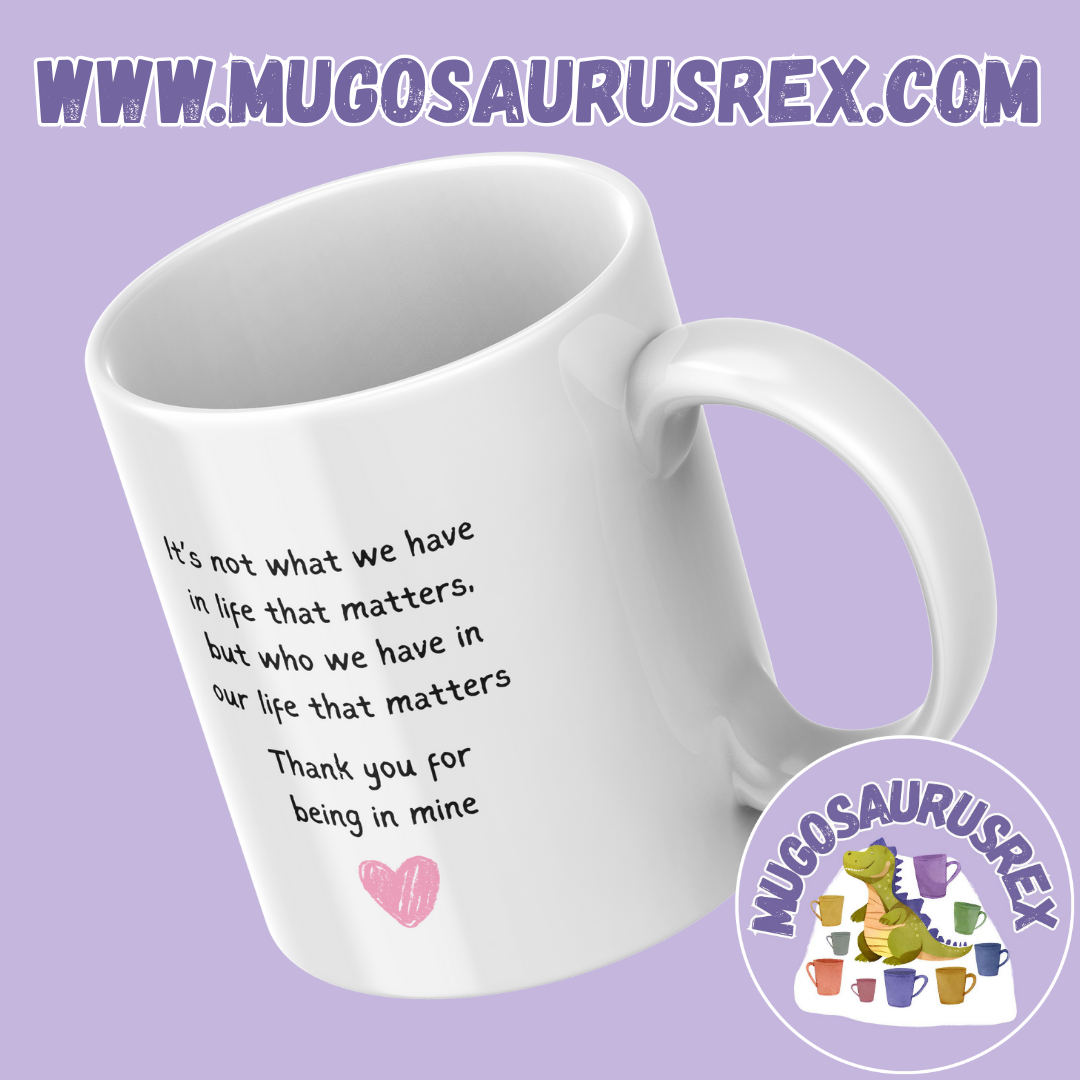 THANK YOU | Positivity | Quote | 11oz Ceramic Mug