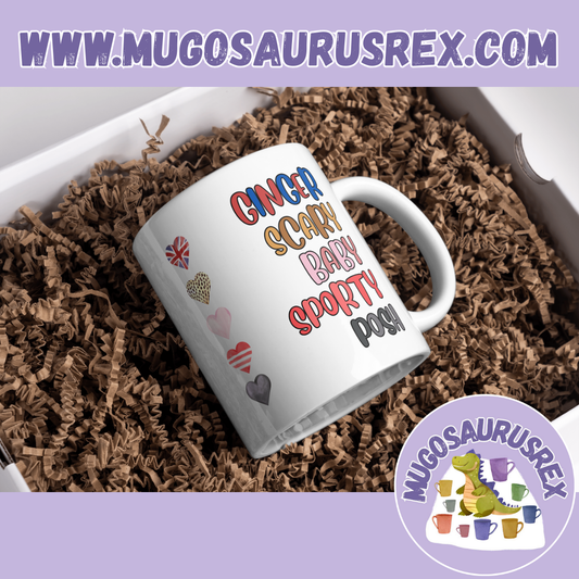 SPICE GIRLS | Spice Names | 90s Nostalgia | 11oz Ceramic Mug