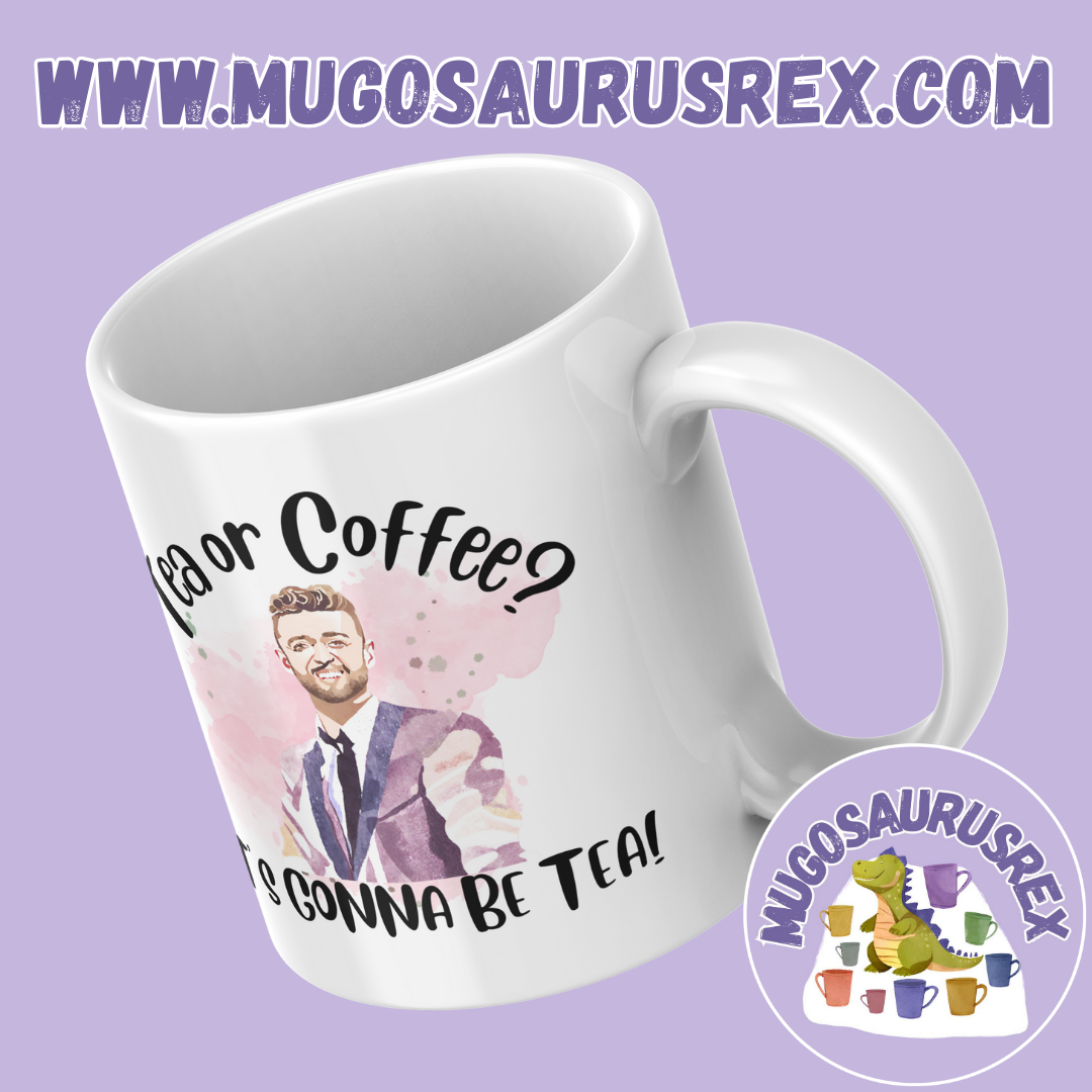 JUSTIN TIMBERLAKE | It's Gonna Be Tea | *NSync | Meme 11oz Ceramic Mug