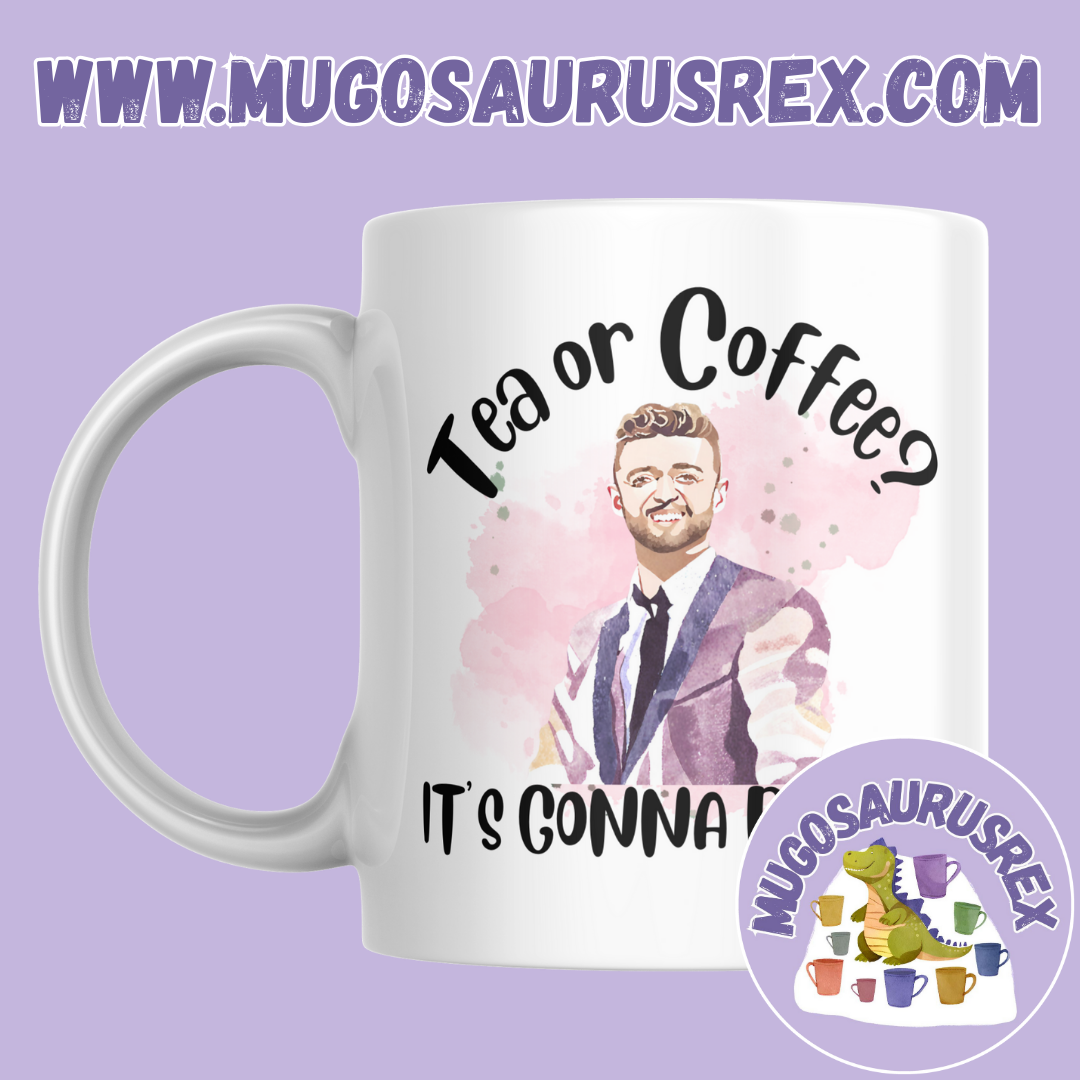 JUSTIN TIMBERLAKE | It's Gonna Be Tea | *NSync | Meme 11oz Ceramic Mug