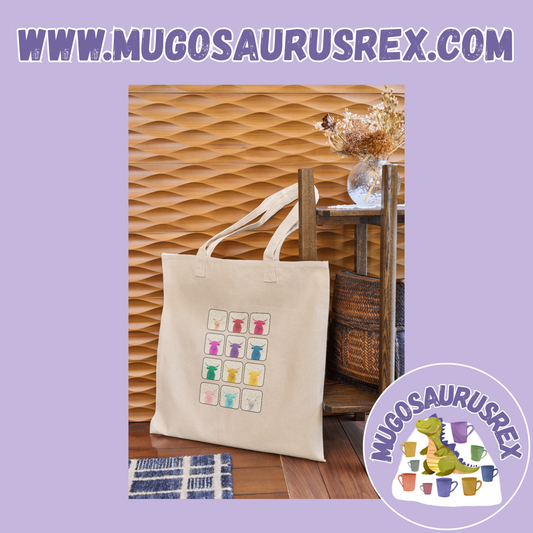 HIGHLAND COW | Pop Art | Shopping Bag | Tote Bag