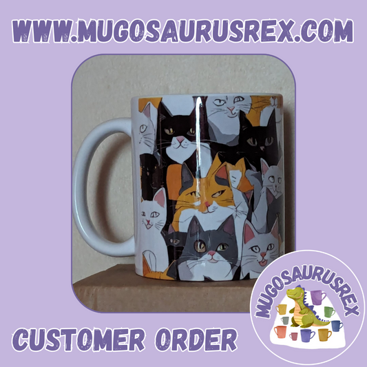 CRAZY CATS | Cats | 11oz Ceramic Mug