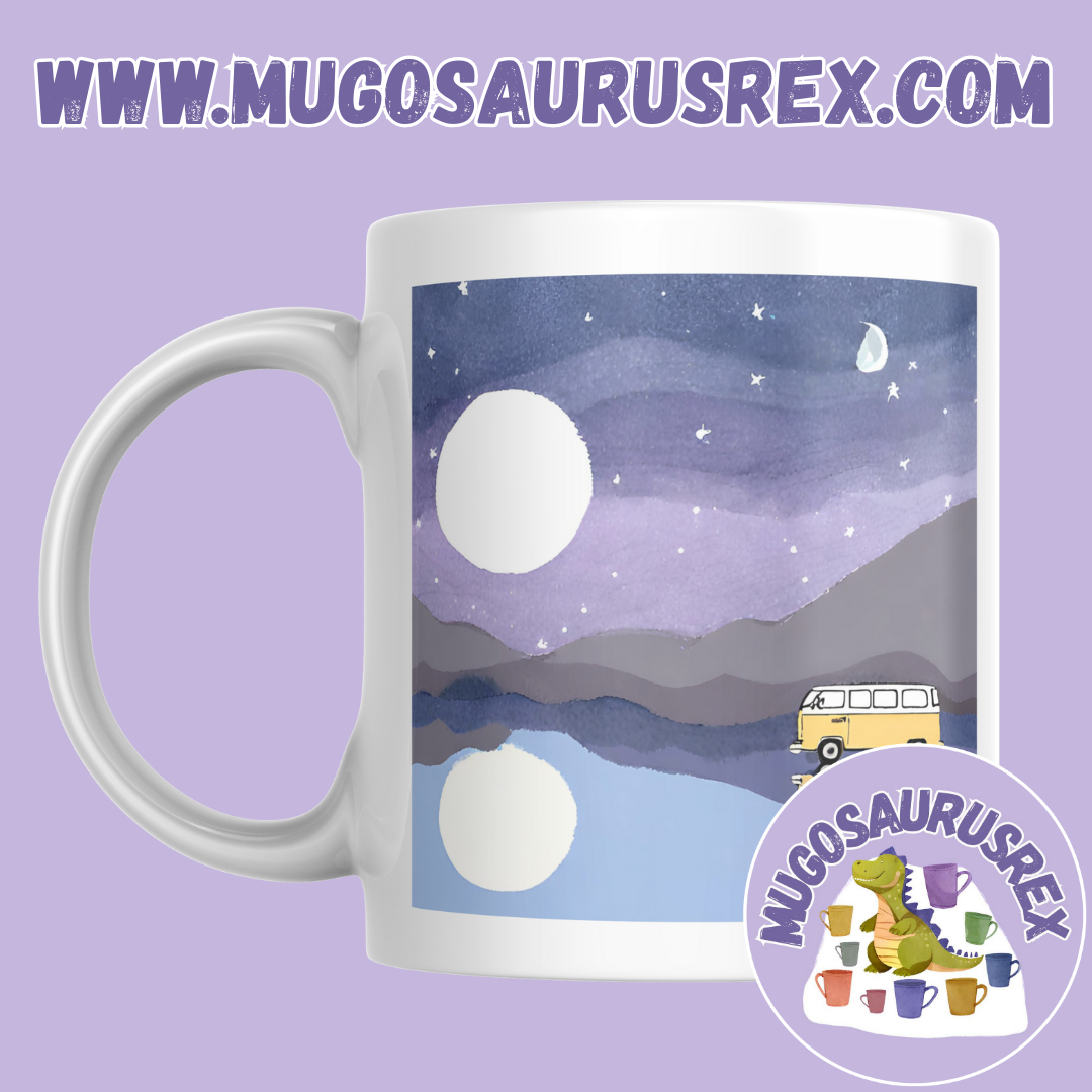 CAMPER VAN | Holiday | Camping | Dub Life | 11oz Ceramic Mug